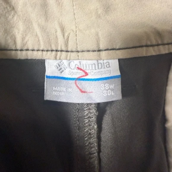 NWT Columbia Men's Flex ROC Pant - 32/30 38/30 Gray - Picture 9 of 11